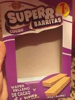 Mängden socker i Super8 barritas cacao