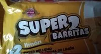Mängden socker i Super dos barritas de limón