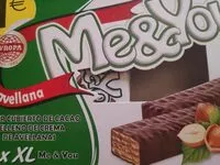 Mängden socker i Me&You XL avellana