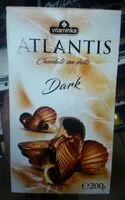 Mängden socker i Atlantis Chocolate sea shells Dark