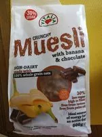 Mängden socker i Crunchy Müsli