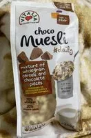 Mängden socker i Choco muesli