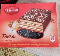 Mängden socker i Torta strawberry