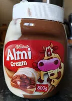 Mängden socker i Almini cream