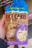 Mängden socker i Rice cakes lightly salted