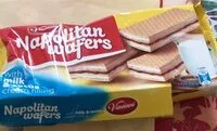 Mängden socker i Napoliton wafers