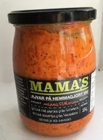 Mängden socker i Mama's: Ajvar Mild Roasted Red Pepper Spread - 550G