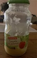 Mängden socker i Compote de pommes