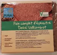 Mängden socker i Pain complet d'épautre