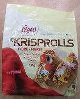 Mängden socker i Krisprolls Fibre / Fibres
