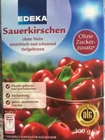 Mängden socker i Sauerkirschen