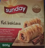 Mängden socker i Rol baklava