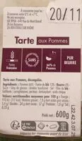 Mängden socker i Tarte aux pommes