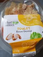 Mängden socker i Poulet sauce cocktail