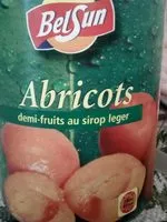 Mängden socker i Abricots demi-fruits au sirop léger