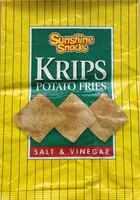 Mängden socker i Krips Patato Fries