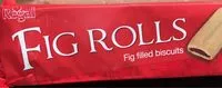 Mängden socker i Fig Rolls