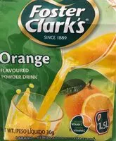 Mängden socker i Foster clark's Flavoured Powder Drink