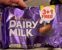 Mängden socker i Dairy milk