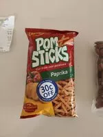 Mängden socker i pom sticks