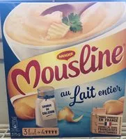 Mängden socker i Mousline au lait entier