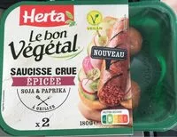 Mängden socker i saucisse crue épiceée