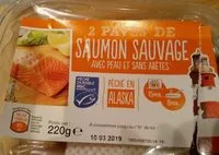 Mängden socker i Pavés de saumon sauvage