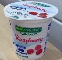 Mängden socker i Raspberry whole milk live yoghurt