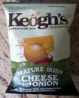 Mängden socker i Mature Irish Cheese & Onion Crisps