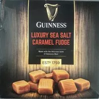 Mängden socker i Guinness Luxury Sea Salt Caramel Fudge Box 170G