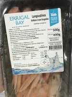 Mängden socker i Langoustines entières crues surgelées