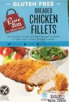 Mängden socker i Breaded chicken fillets