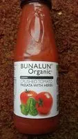 Mängden socker i Bunalun Organic Crushed Tomato Passata With Herbs G / F