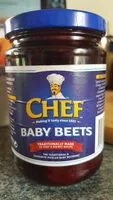 Mängden socker i Chef Baby Beets