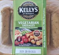 Mängden socker i Vegetarian Sausages