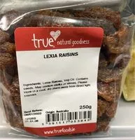 Mängden socker i Lexia Raisins