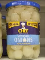 Mängden socker i Pickled onions