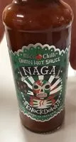 Mängden socker i Naga Knockdown - Damm hot sauce