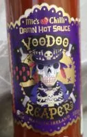 Mängden socker i Voodoo Reaper - Damn hot sauce