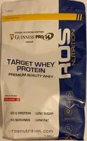 Mängden socker i Target Whey Protein