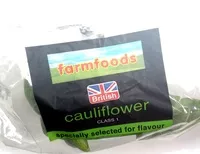 Mängden socker i British cauliflower class 1