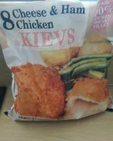 Mängden socker i Cheese and ham chicken kievs