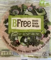 Mängden socker i BFree multigrain Wraps