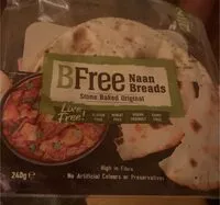 Mängden socker i BFree Naan Breads