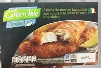 Mängden socker i Filet de merlan facon fish and chips a la biere brune irlandaise