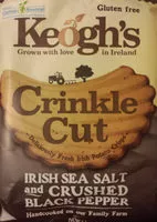 Mängden socker i Crinkle Cut Irish Sea Salt and Crushed Black Pepper