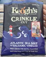 Mängden socker i Crinkle Cut: Atlantic sea salt and balsamic vinegar