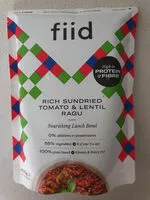 Mängden socker i Rich Sundried Tomato and Lentil Ragu
