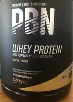 Mängden socker i Whey Protein Vanilla Flavour