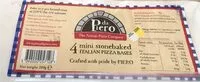 Mängden socker i 4 Mini Stonebaked Pizza Bases